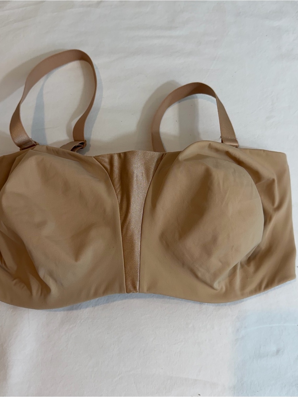 HSIA convertible strapless bra tan size 34 H. New